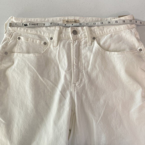 Madewell The Curvy Perfect Vintage Straight Leg Ankle Jeans High Rise Stretch - Picture 12 of 16